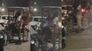 Cewek Mumbai Colokin Supir Becak Pake Bahasa Hindi, Enak Banget
