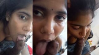 Video Mesum Si Jagoan Nakal Nge-record Cewek Desi-nya Lagi Ngewe Mulut
