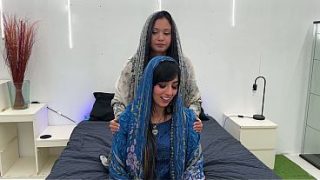 3 Orang Main Bareng Dua Arab Montok, Tembem, Dan Sempit – Aaliyah Yasin & Jade Presley