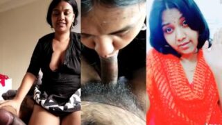 Anak Tiri Merekam Video Blowjob Ibu Tiri Tamilnya, Bikin Makin Liar