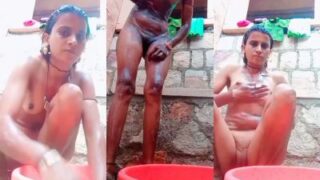 Desi Cewek Banjara Telanjang Bikin Video Mms Saat Mandi, Bikin Ngiler.